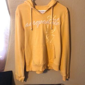 Yellow aero hoodie